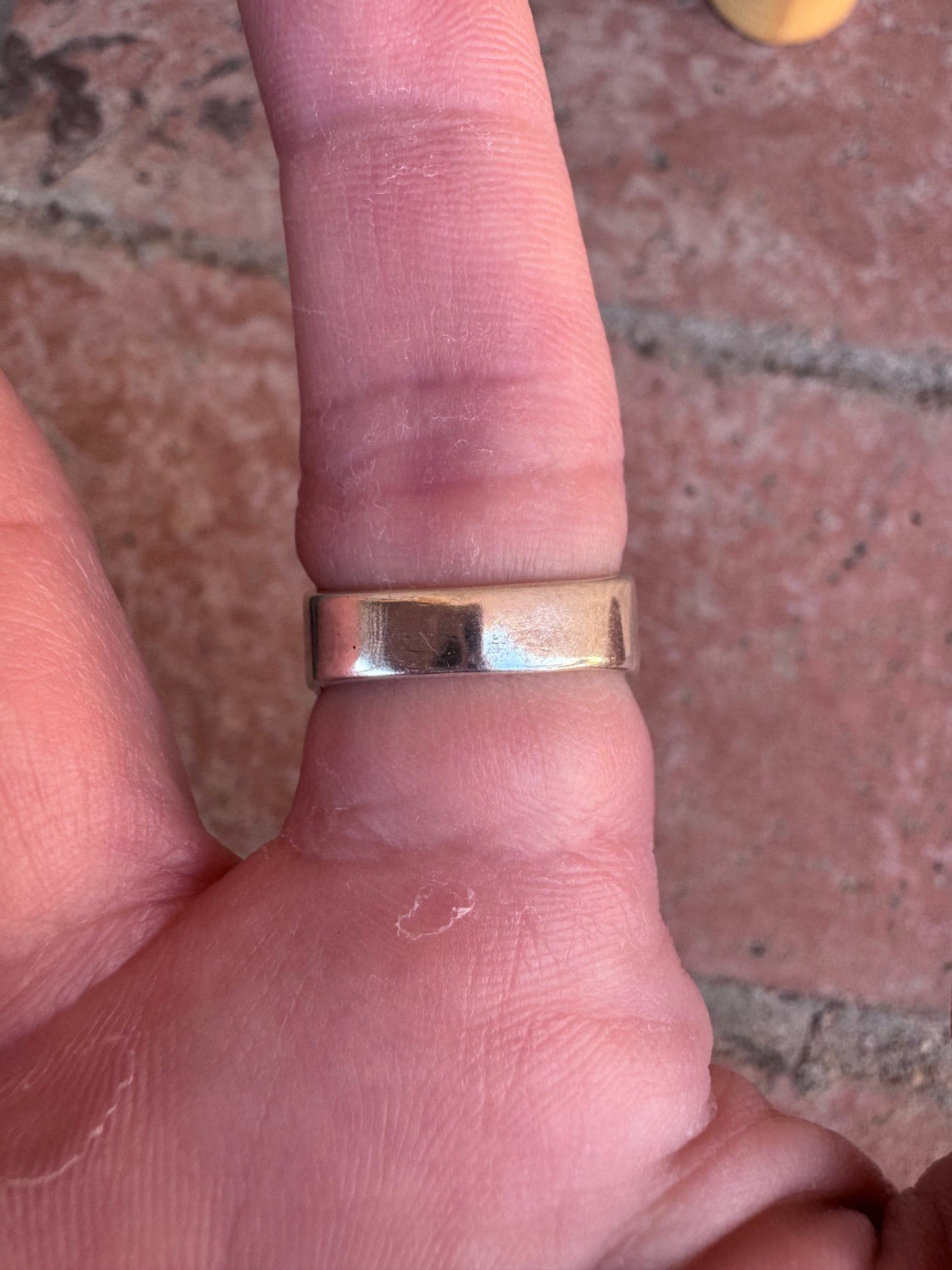 Handcrafted Sterling Silver & Turquoise Ring -DS
