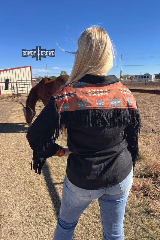 Flatland Fringe Button Up -DS