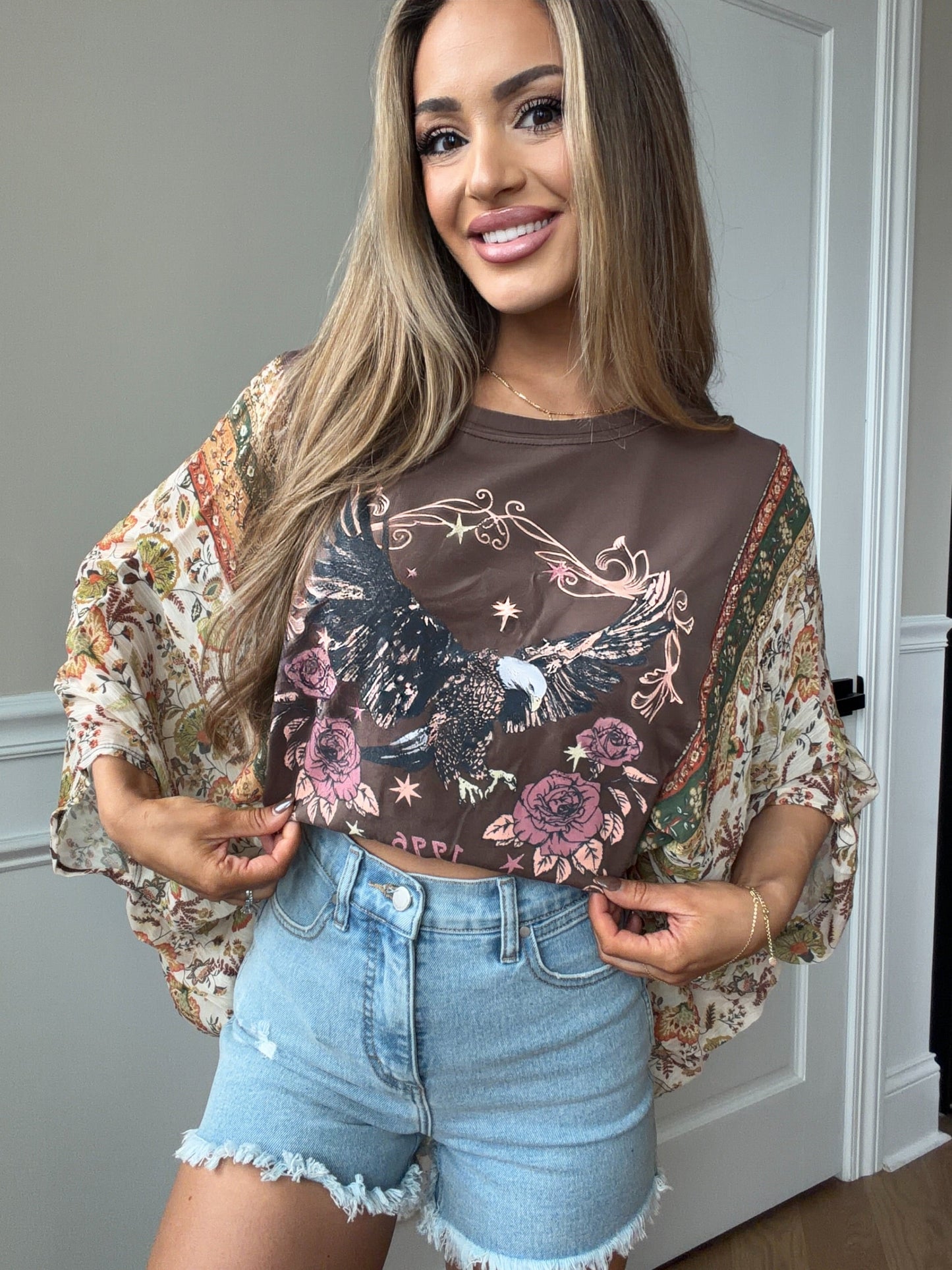 1776 Vintage Kantha Styled Top -DS