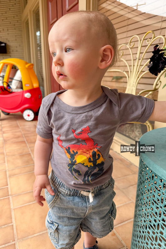 KIDS Bowie Bronc Onesie -DS