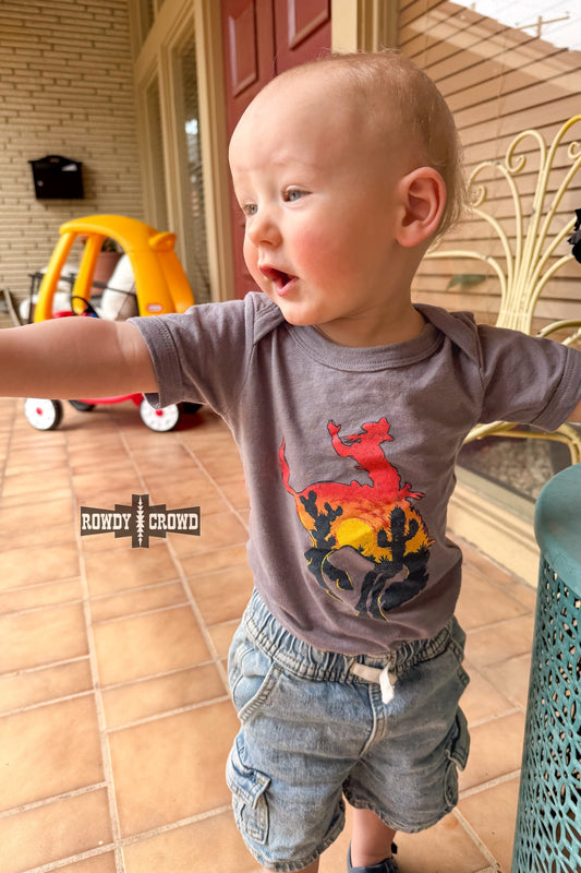 KIDS Bowie Bronc Onesie -DS