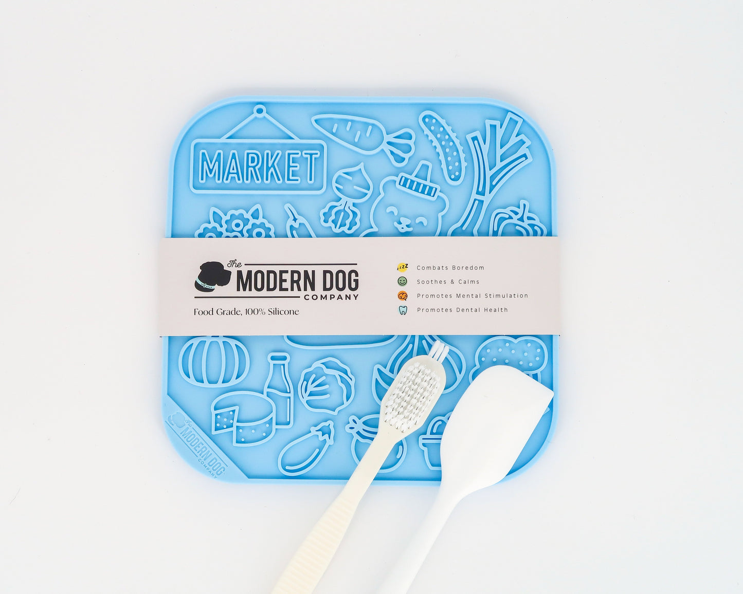 The Modern Dog Co. - Farmer's Market Lick Mat -DS