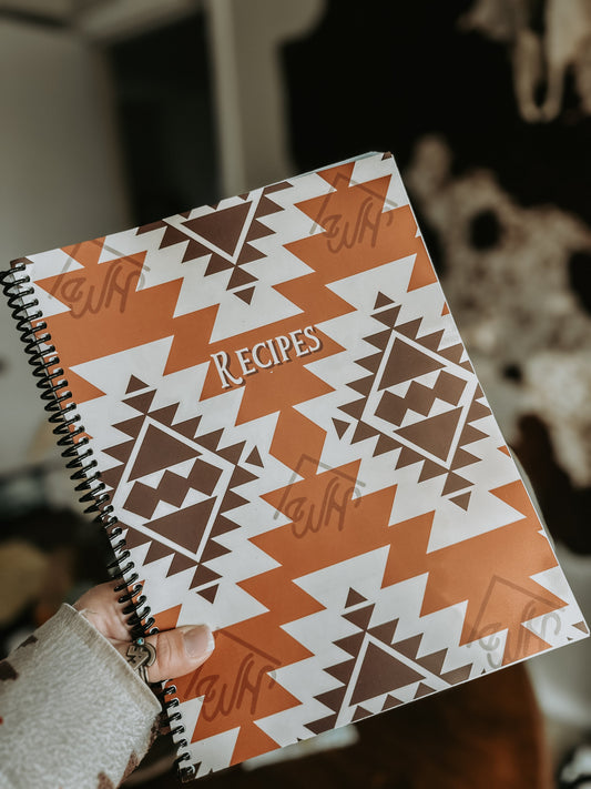 Recipe Book - "Santa Fe" Aztec -DS