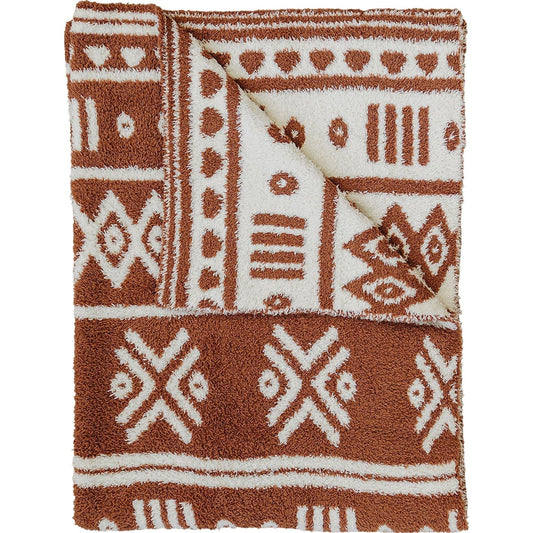 DS- Rust Alpine Plush Blanket