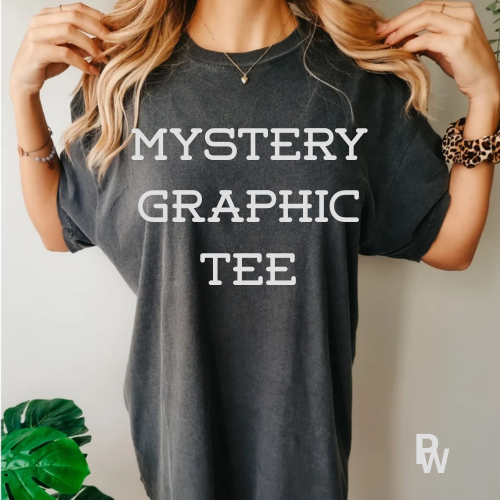 MYSTERY GRAPHIC TEE'S