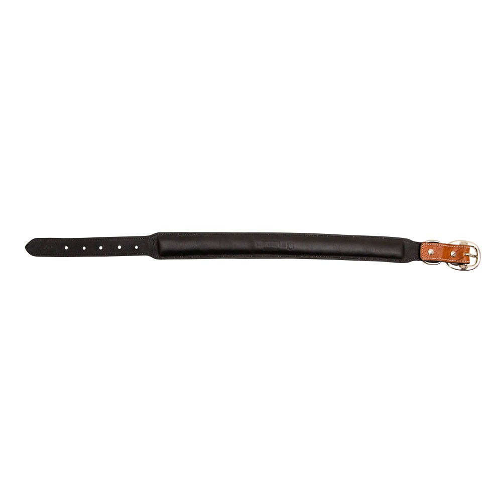 Zoomper Hand-Tooled Leather Dog Collar -DS