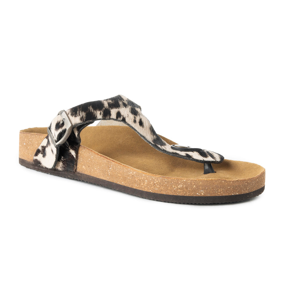 Myra Chino Hairon Leather Sandals for Women- DS