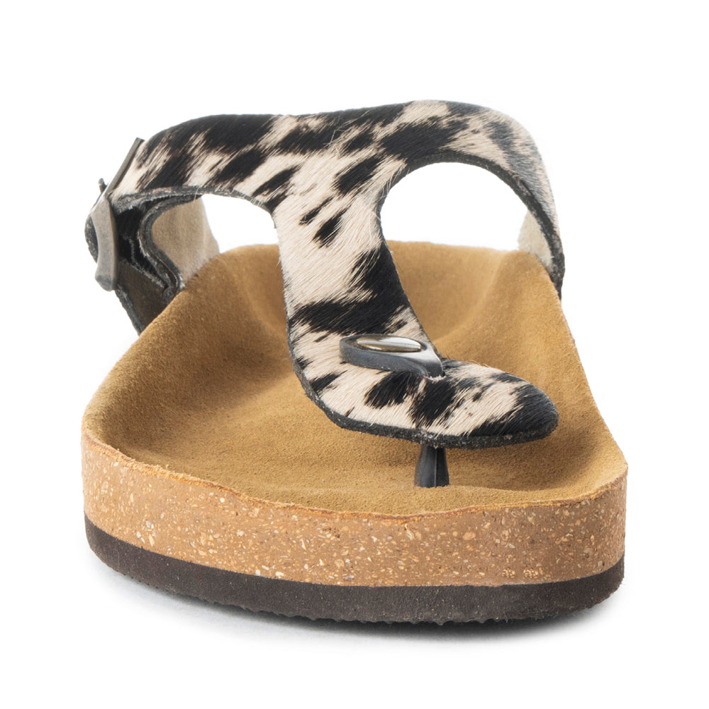 Myra Chino Hairon Leather Sandals for Women- DS