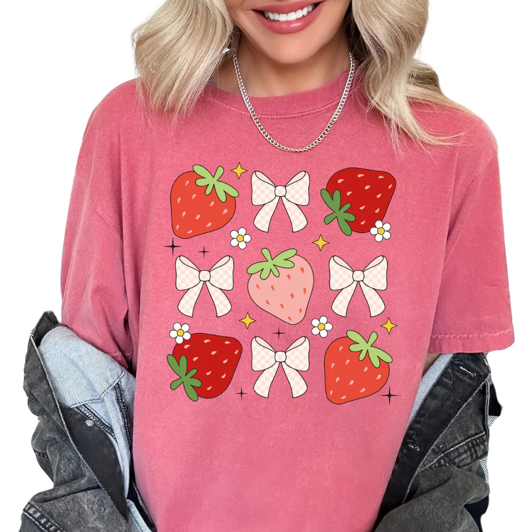 Strawberries & Bows