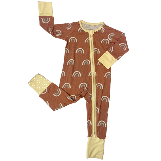 Boho Rainbows Bamboo Romper -DS
