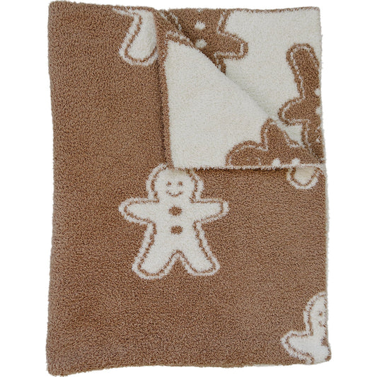 DS- Gingerbread Plush Blanket
