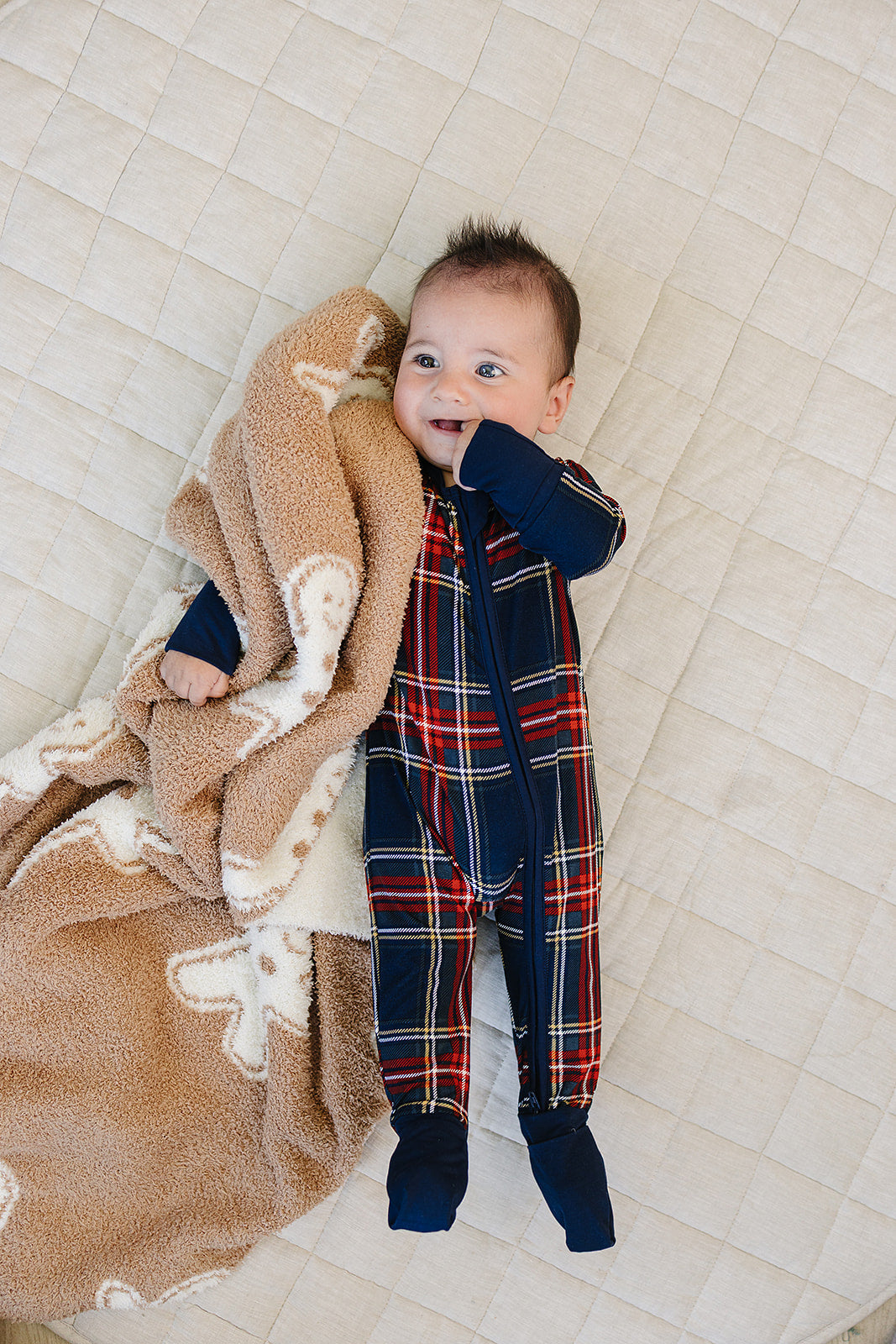 DS- Gingerbread Plush Blanket