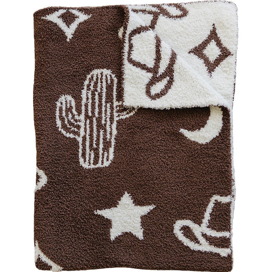 DS- Western Plush Blanket