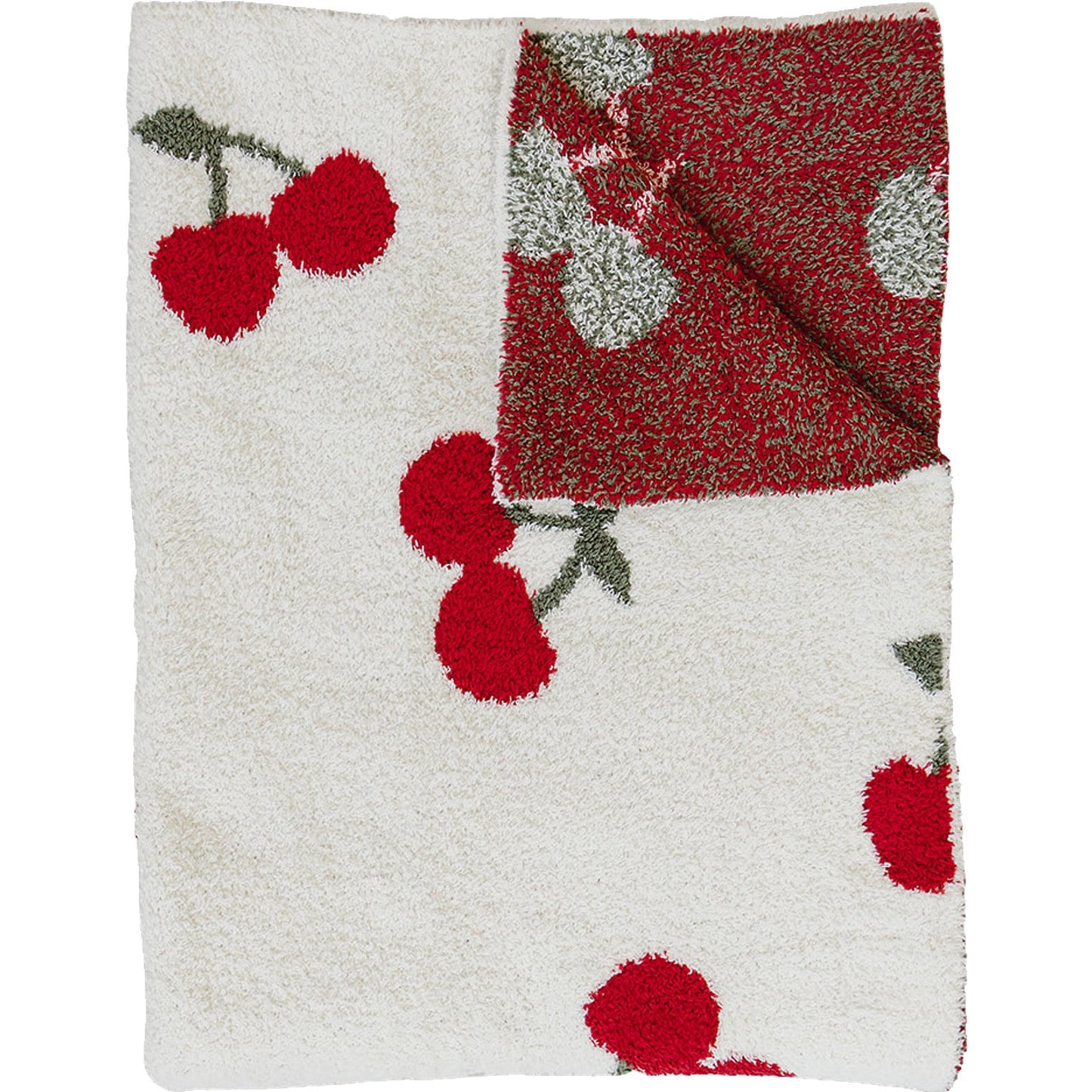 DS- Cherry Plush Blanket