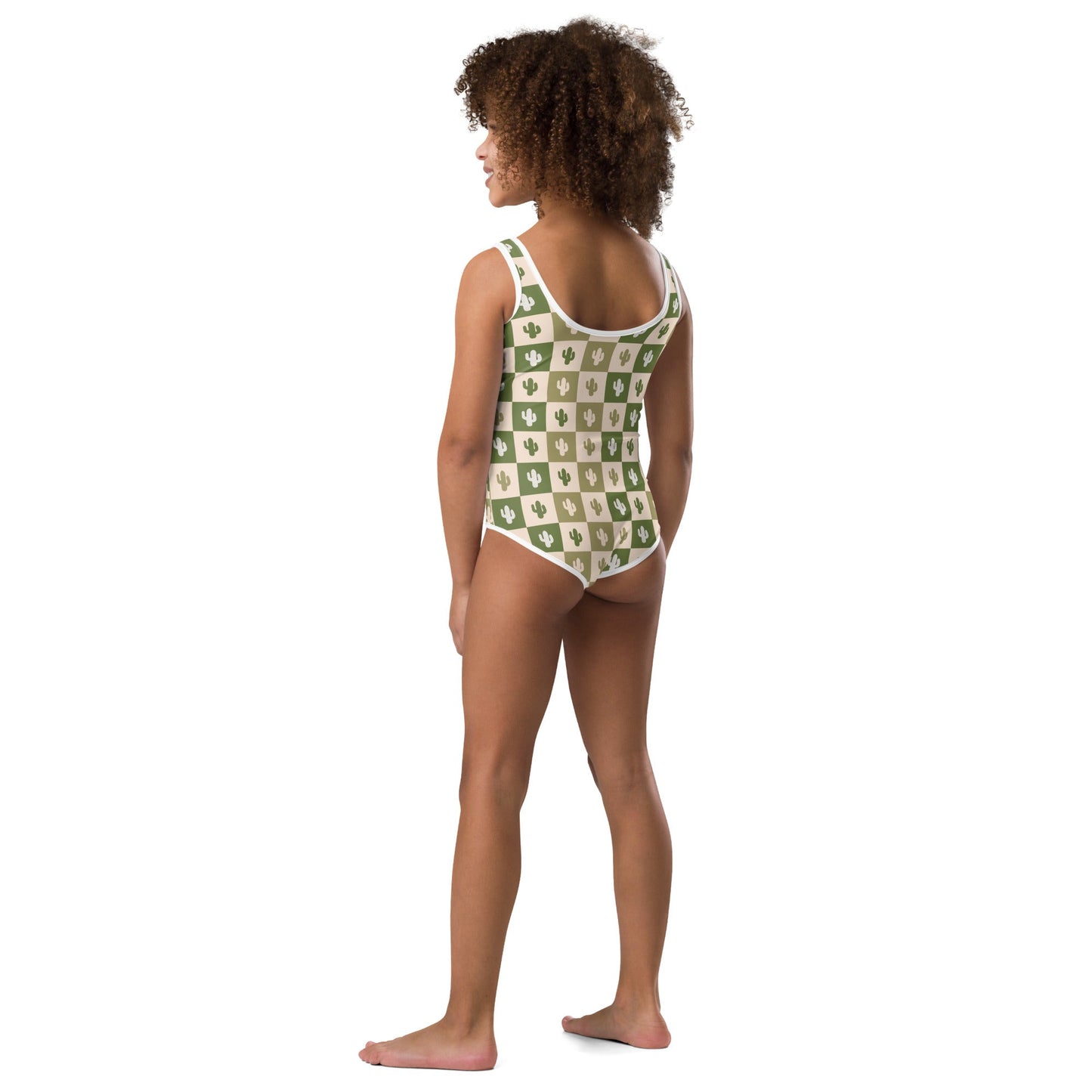 Desert Grid Kids Swimsuit -DS