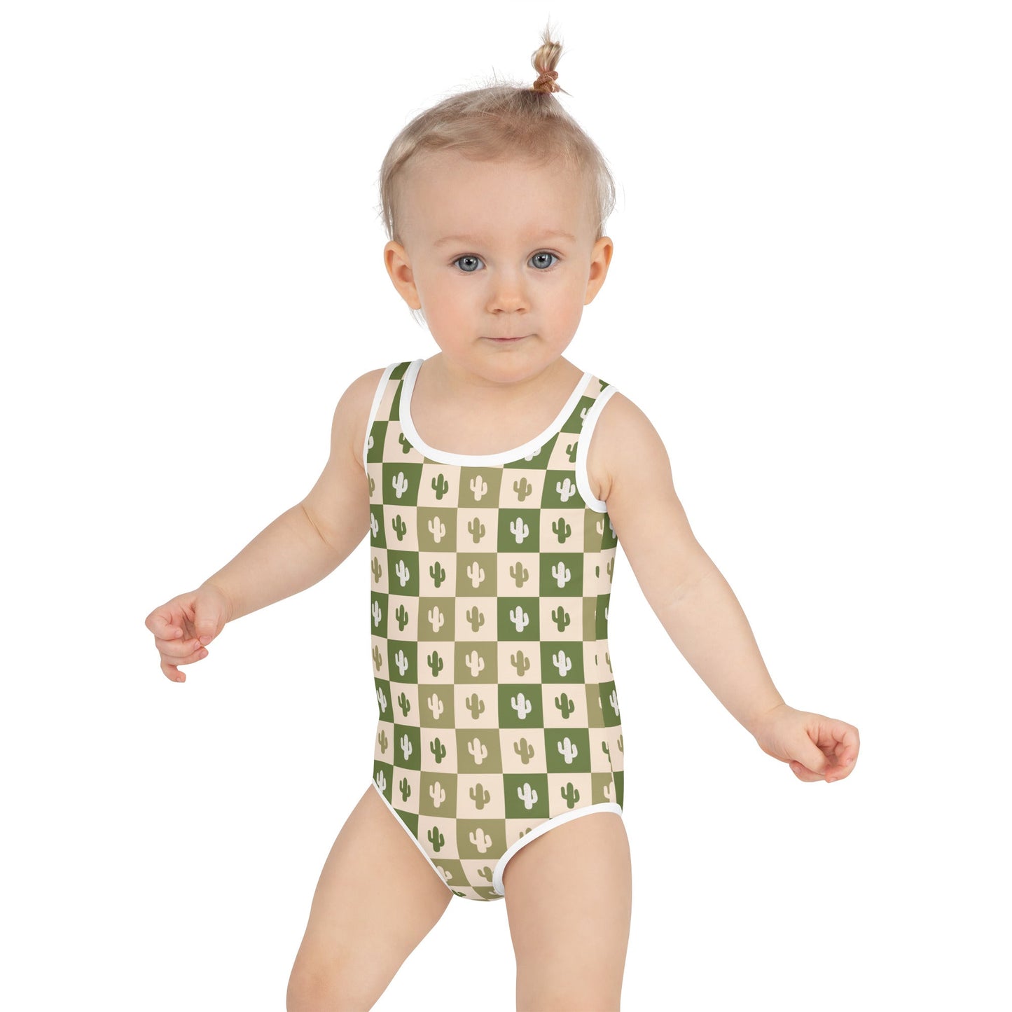 Desert Grid Kids Swimsuit -DS
