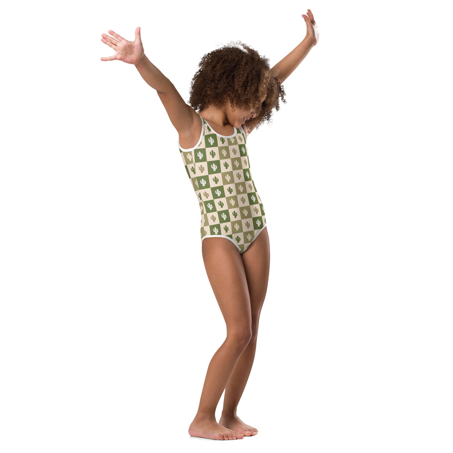Desert Grid Kids Swimsuit -DS