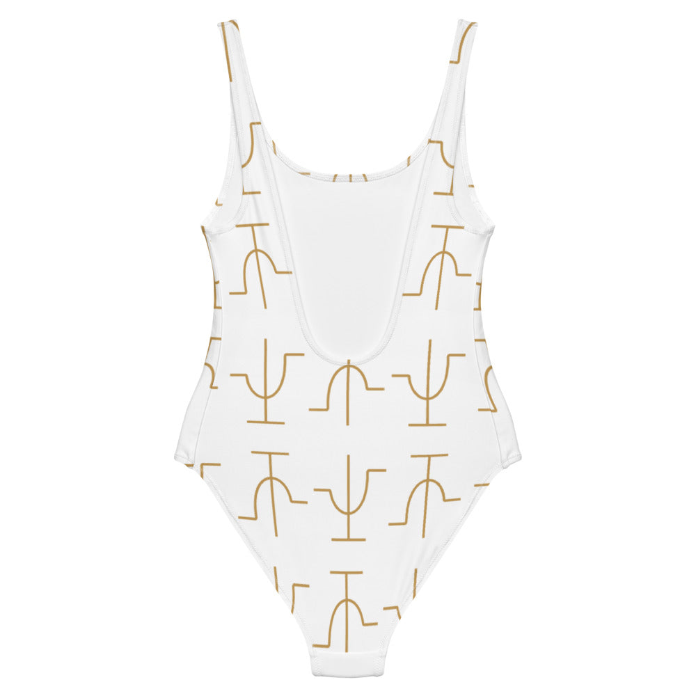 ALL Branded One-Piece Swimsuit -DS