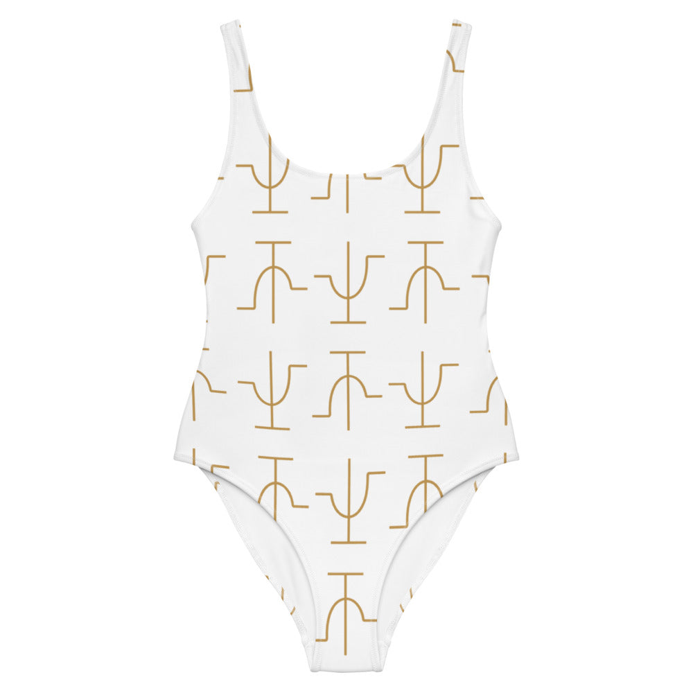 ALL Branded One-Piece Swimsuit -DS