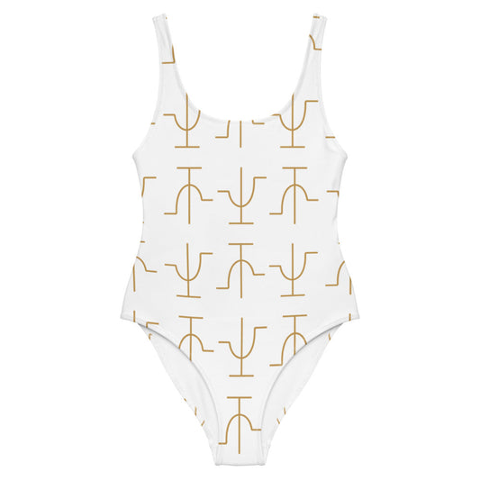 ALL Branded One-Piece Swimsuit -DS