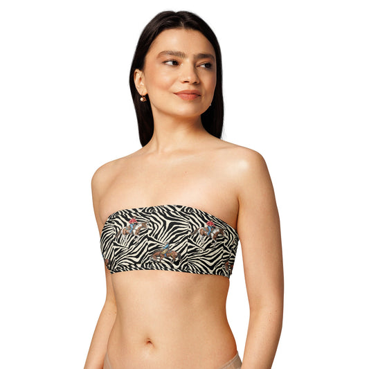 Wildcard Range bandeau bikini top -DS