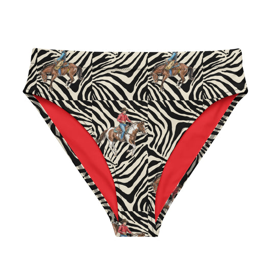 Wildcard Range high-waisted bikini bottom -DS