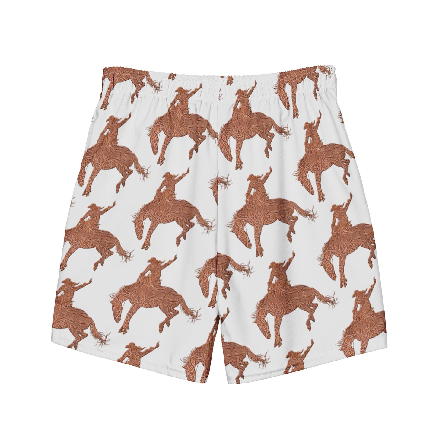 Tooled Bronc swim trunks -DS