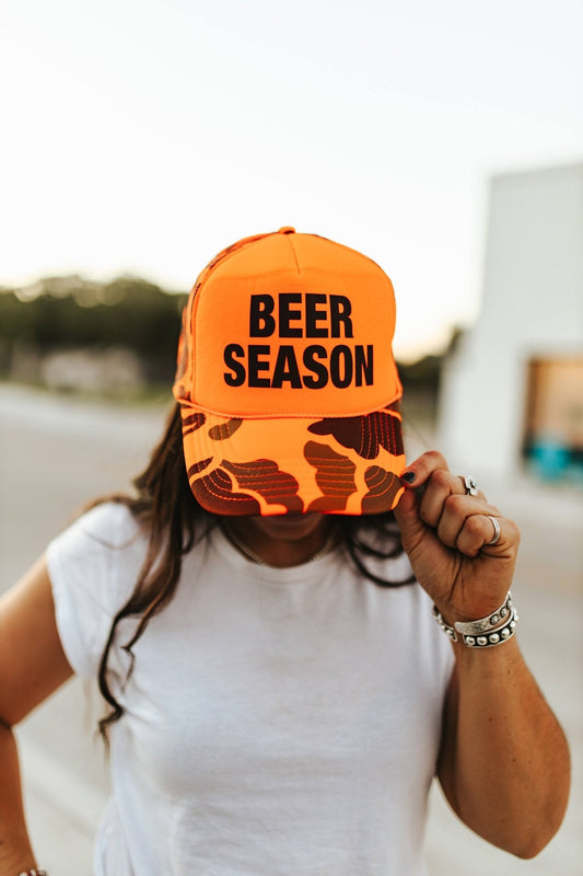 Beer Season Trucker Hat -DS