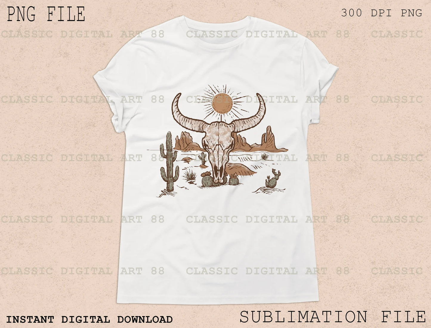 Western Desert Skull