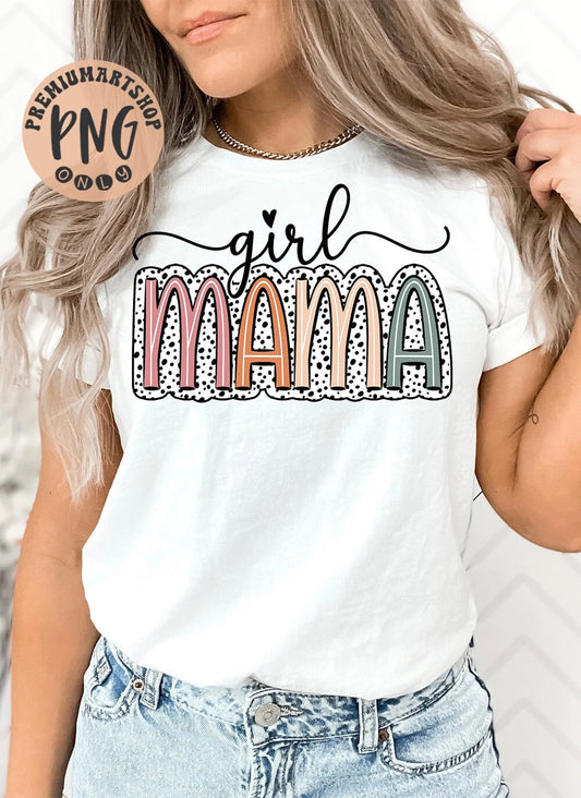 Girl Mama - Pok Dot Pastels