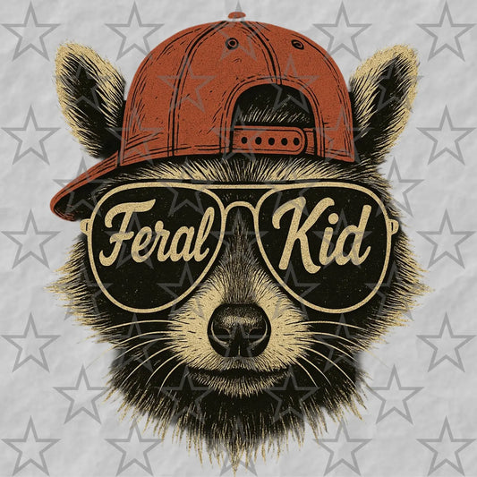 Feral Kid (Raccoon)  - Kids