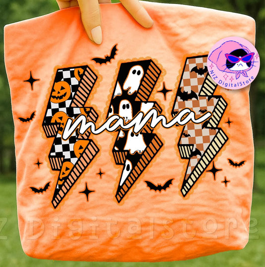Mama Halloween Bolts