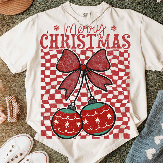 Merry Christmas W/ Bow