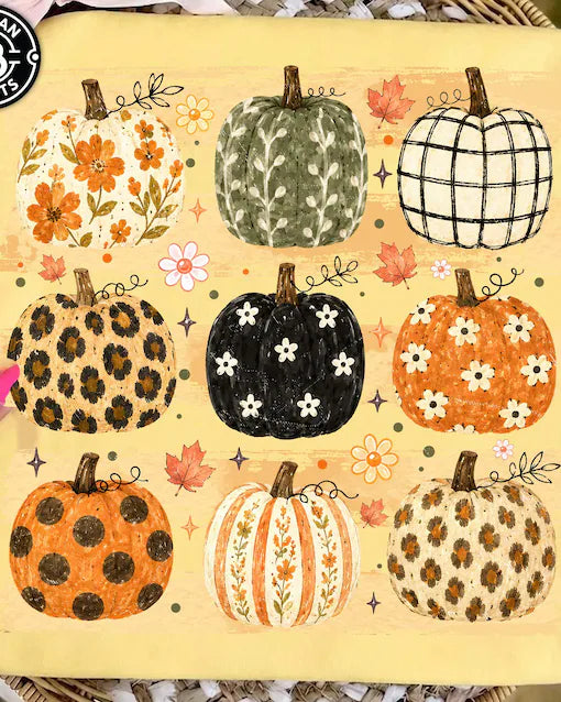 Stripes Boho Pumpkin