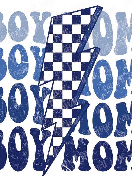 Repeat Boy Mom W/ Bolt