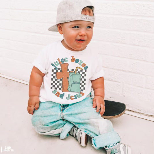 INFANT ONESIE - Juice Boxes and Jesus