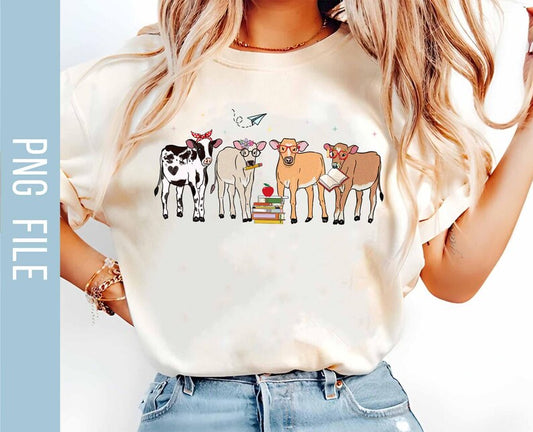 Cows Back To School