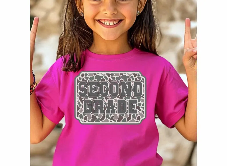 Camo Back to School- KIDS