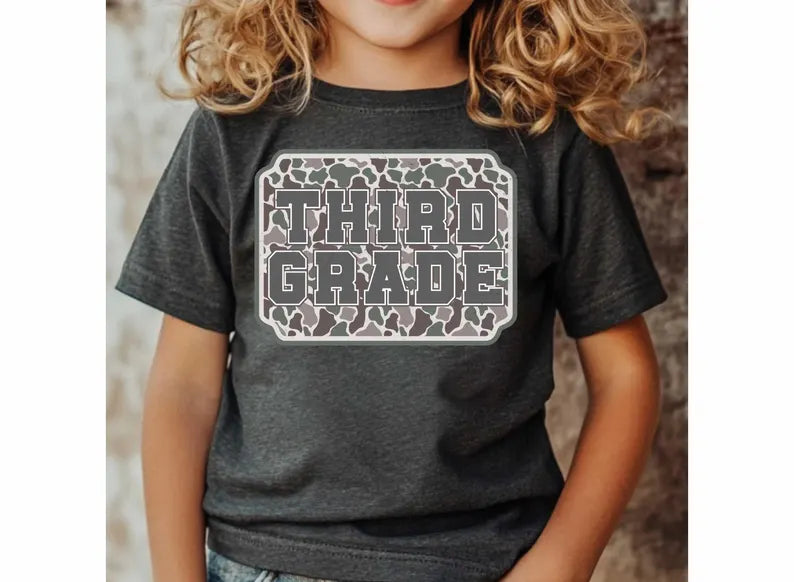 Camo Back to School- KIDS