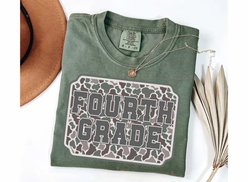 Camo Back to School- KIDS