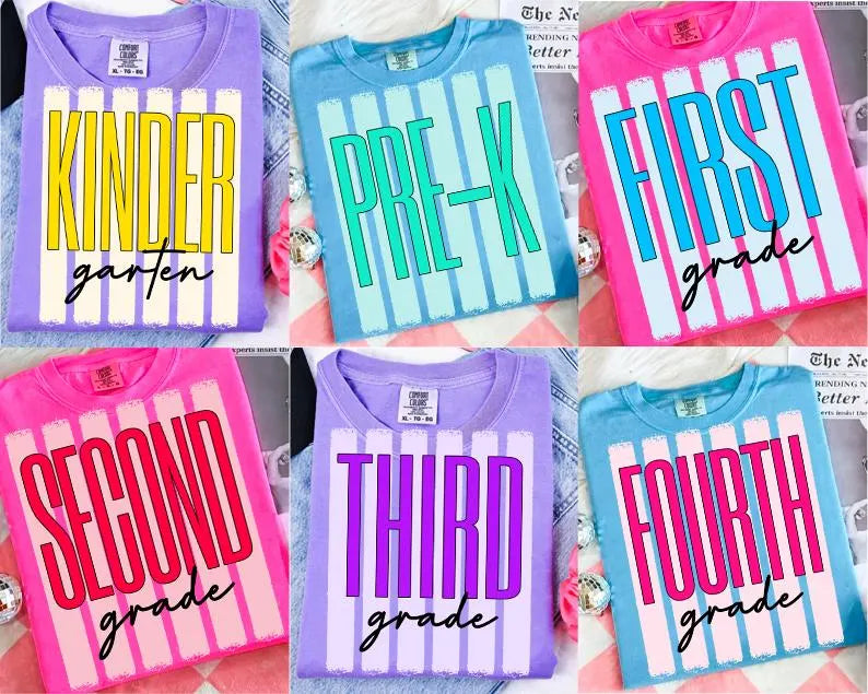 Neon Back To School  - KIDS