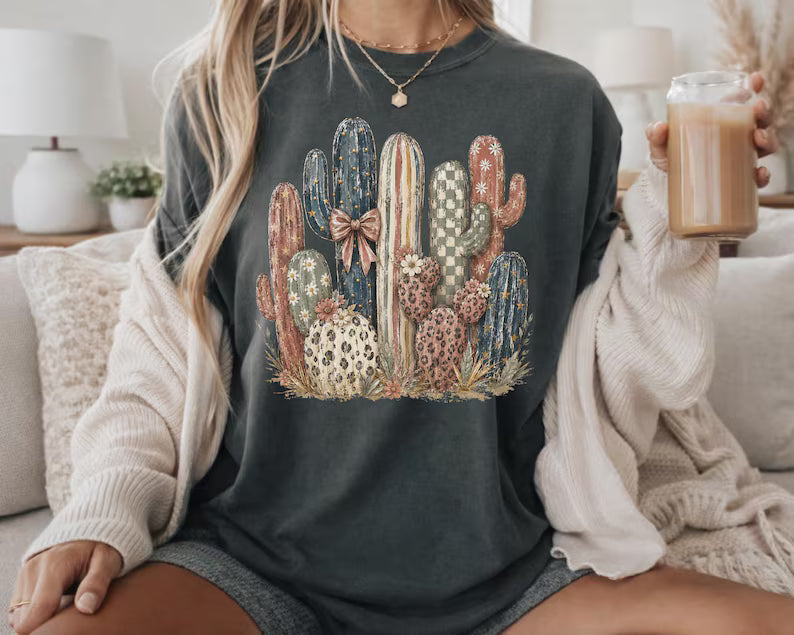 Boho Coquette Cactus