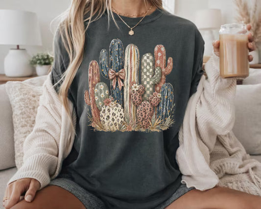 Boho Coquette Cactus