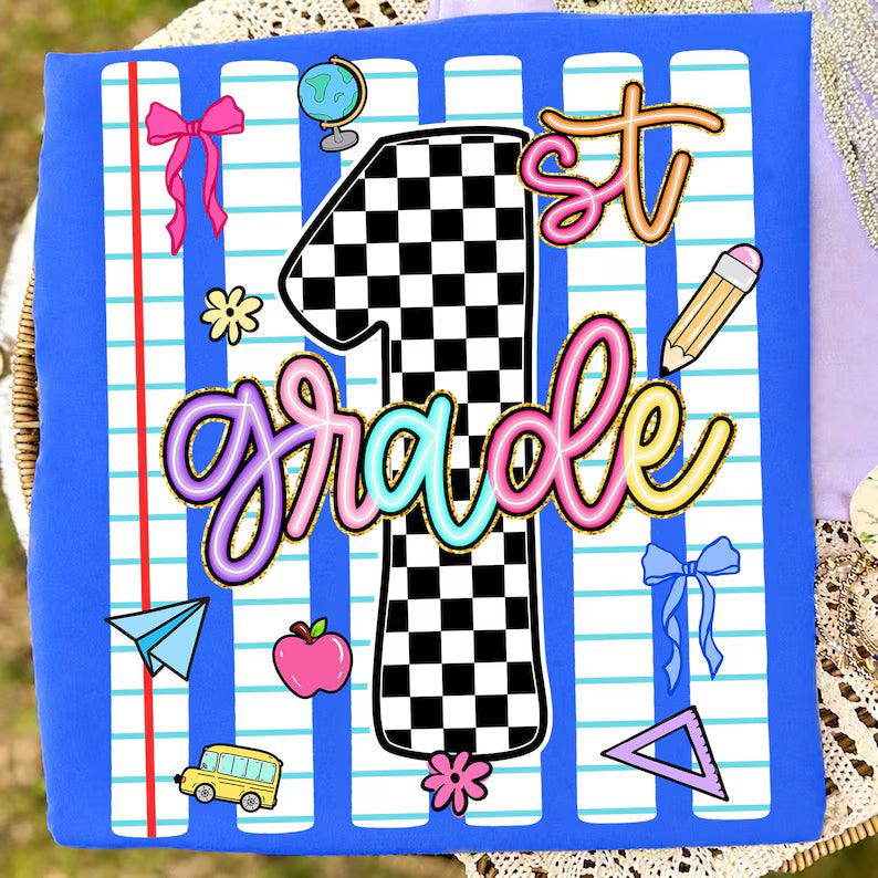 Checkered Preppy Back To School -KIDS