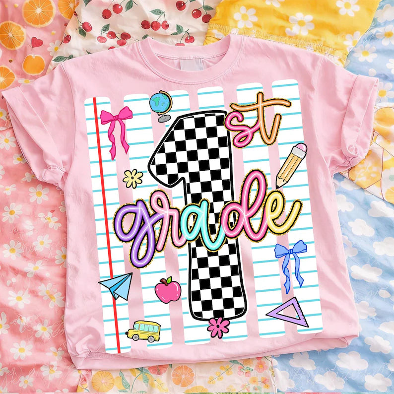 Checkered Preppy Back To School -KIDS
