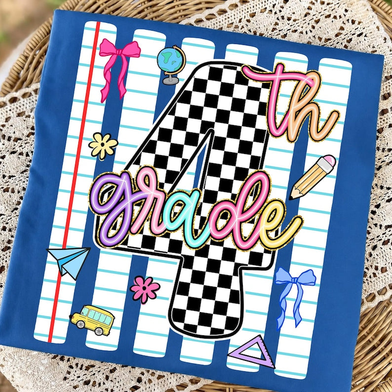 Checkered Preppy Back To School -KIDS