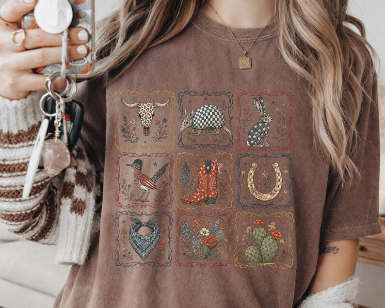 Boho Western Collage