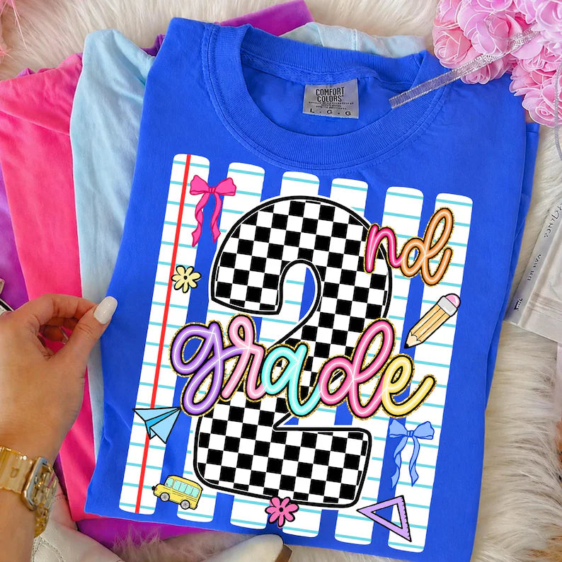 Checkered Preppy Back To School -KIDS
