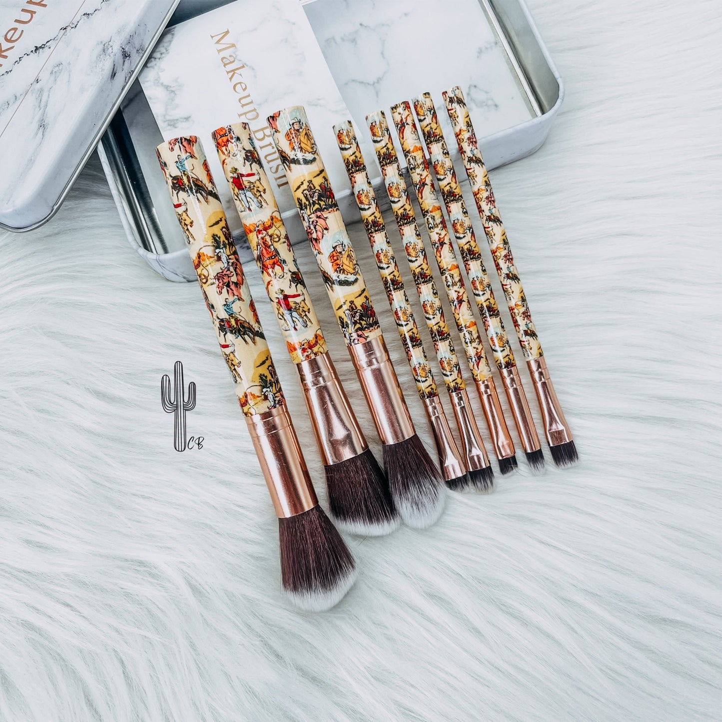 Punchy Makeup Brush Set- DS
