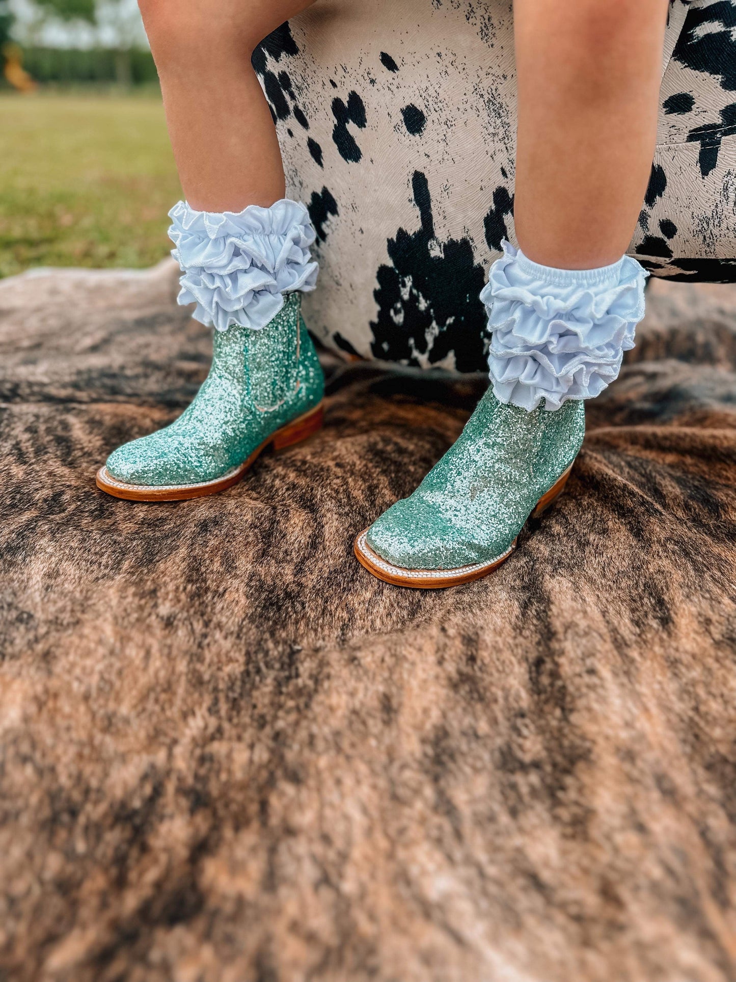Ankle Ruffle Socks (Multiple Colors) -DS